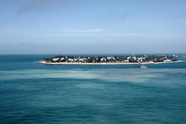 Uma ilha perto de Fort Lauderdale — Fotografia de Stock
