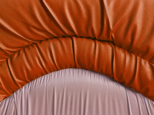 Sofá marrón textura de primer plano —  Fotos de Stock