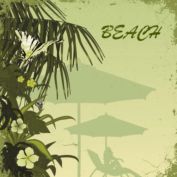 Beach-22 — Stok Vektör