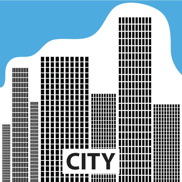 City-Logo — Stockvektor