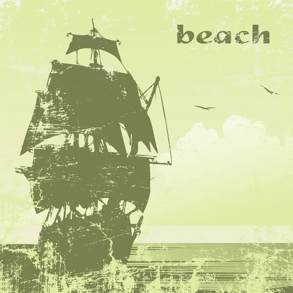 Beach-39 — Stock Vector