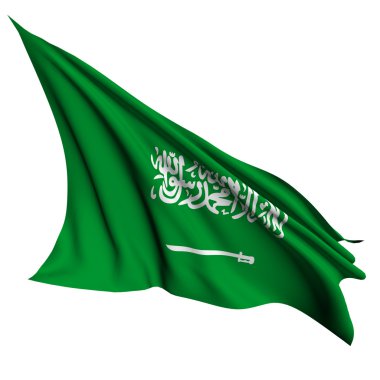 Suudi Arabistan bayrağı çizimi işlemek