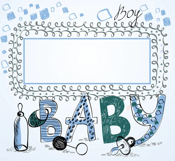 Bebek Çerçevesi — Stok Vektör