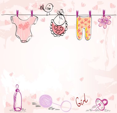 Babies scrapbook clipart