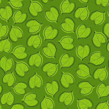 Lime-tree leaves clipart