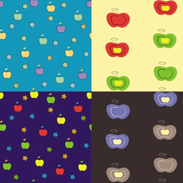 Apples — Stock Vector
