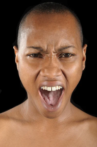 Bağıran kadın — Stok fotoğraf