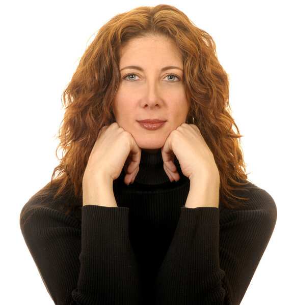 Красивая женщина