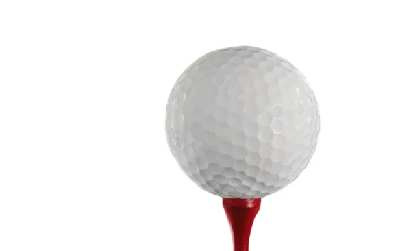 М'яч для гольфу і трійник — стокове фото