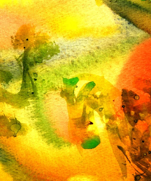 Watercolor Abstract — Stock Photo, Image