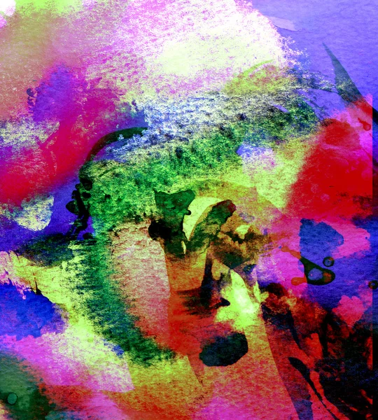 水彩抽象 — ストック写真