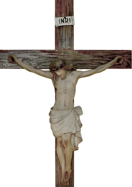 Ісус на хресті — стокове фото