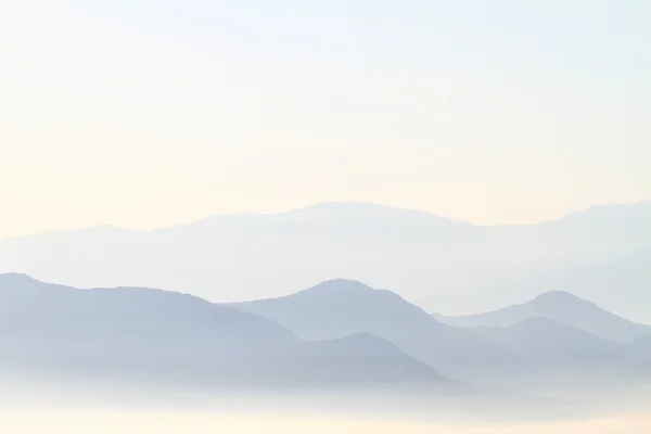stock image Scenic view of blue ridge mountains