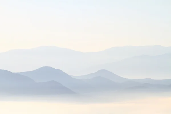 stock image Scenic view of blue ridge mountains