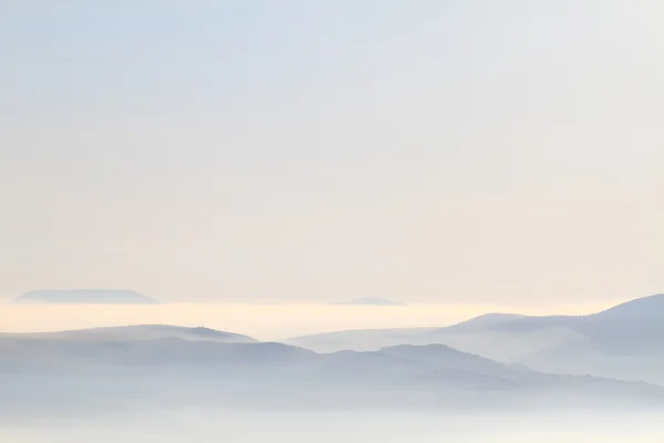 stock image Scenic view of blue ridge mountains
