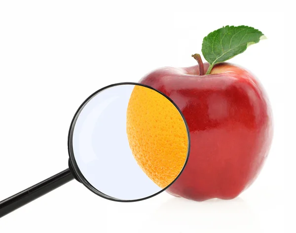 Diet concept. Fruits against cellulite — Stock Photo, Image