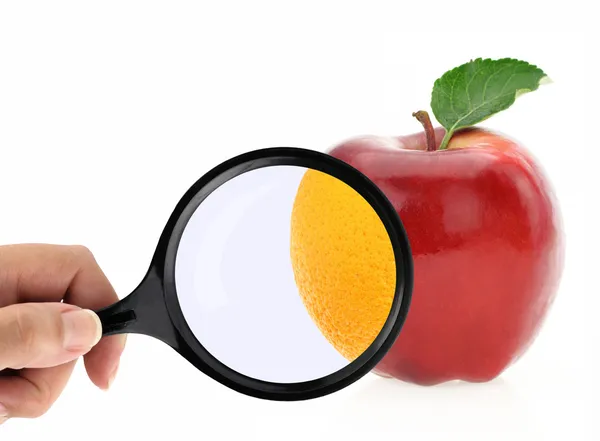 Diet concept. Fruits against cellulite — Stock Photo, Image