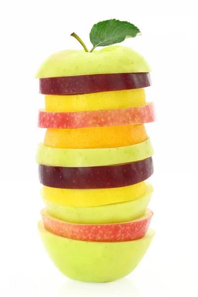 Fruit segmenten voor een gezonde voeding — Stockfoto