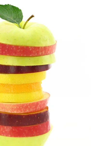 Rebanadas de fruta para una nutrición saludable —  Fotos de Stock