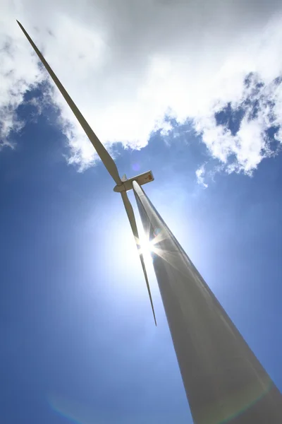 Rüzgar türbin jeneratör — Stok fotoğraf