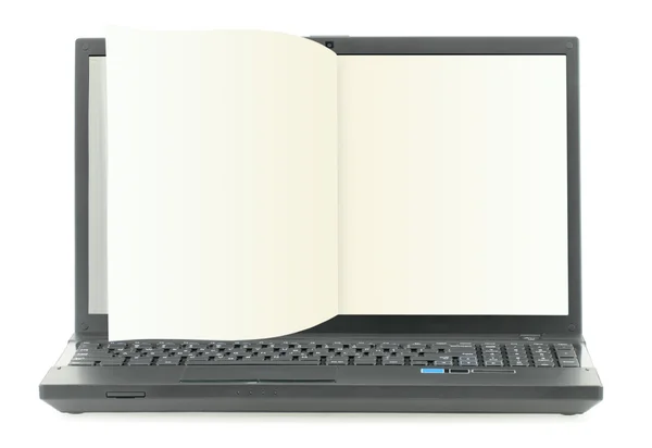 Empty electronic book — Stock Photo, Image