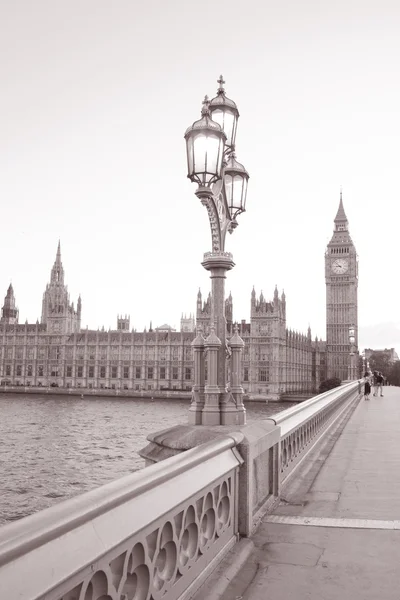 Big Bena i budynki Parlamentu, Londyn — Zdjęcie stockowe