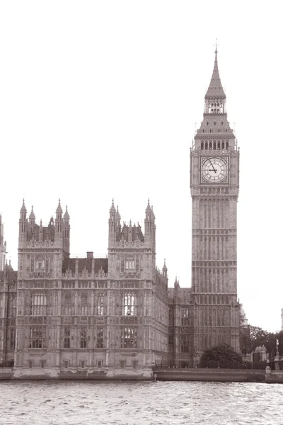 Big Bena, domy Parlamentu, Londyn — Zdjęcie stockowe