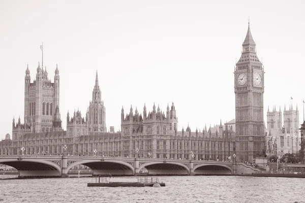 Westminster Bridge and Big Ben, London — Stock Photo, Image