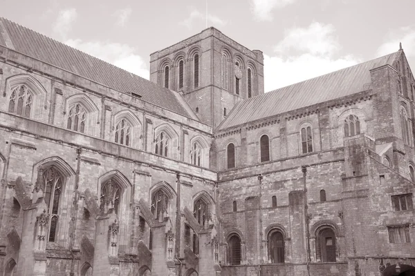 ウィンチェ スター大聖堂、イギリス — ストック写真