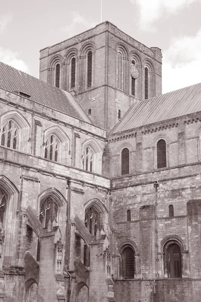温彻斯特大教堂 — 图库照片