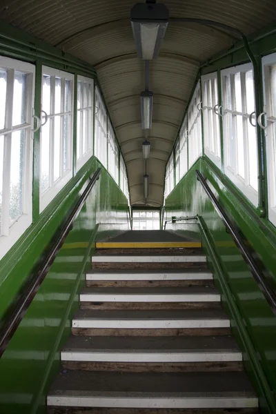 Gröna täckta bron — Stockfoto