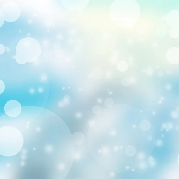 Beautiful blue xmas winter background with glow snowflakes and s — Stock Photo, Image