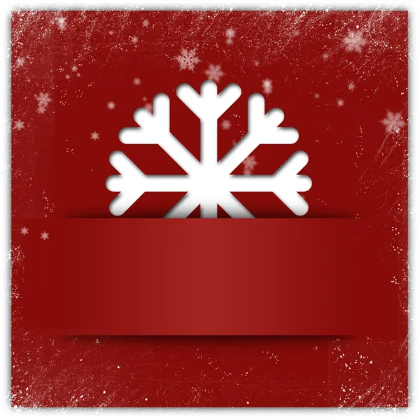 Flocon de neige de Noël applique fond graphique avec des paillettes et — Photo