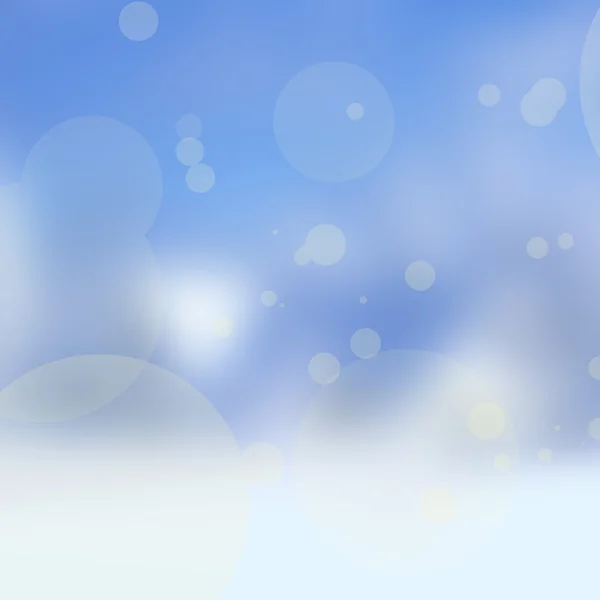Зимний фон с расфокусированными зимними пейзажами — стоковое фото