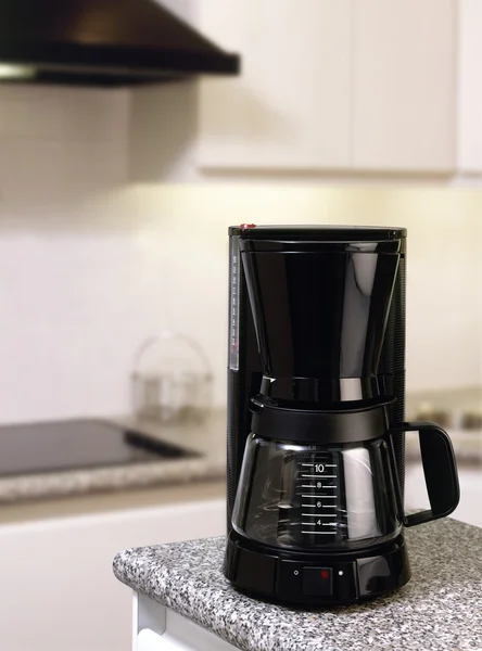 Kaffebryggare och panna maskin för hemmabruk och bankett — Stockfoto