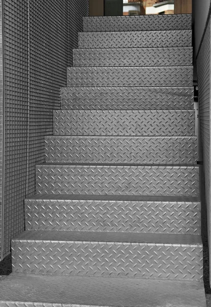 Escadaria de ferro — Fotografia de Stock