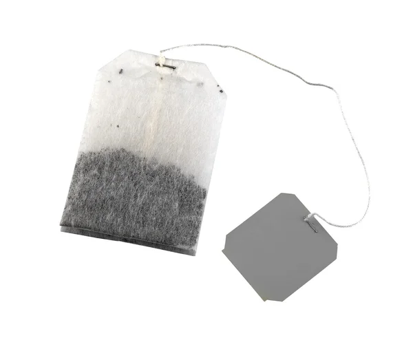 stock image Tea bag isolated on a white background