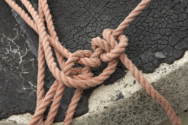 Knot on a roof — Stock Photo, Image