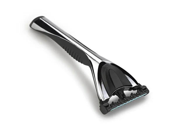 Shaving razor isolated , clipping path — Stock Photo, Image
