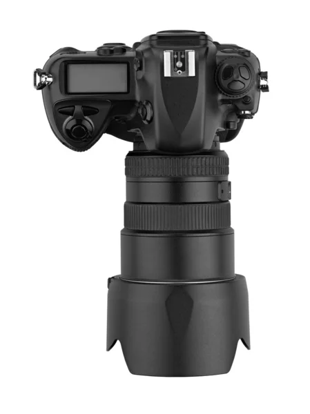 Professionele digitale Lens Reflex-bovenaanzicht (uitknippad) — Stockfoto