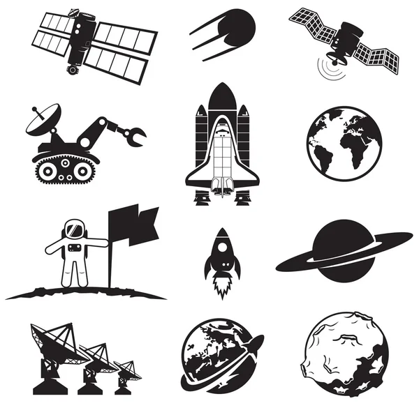 Space collection — Stock Vector