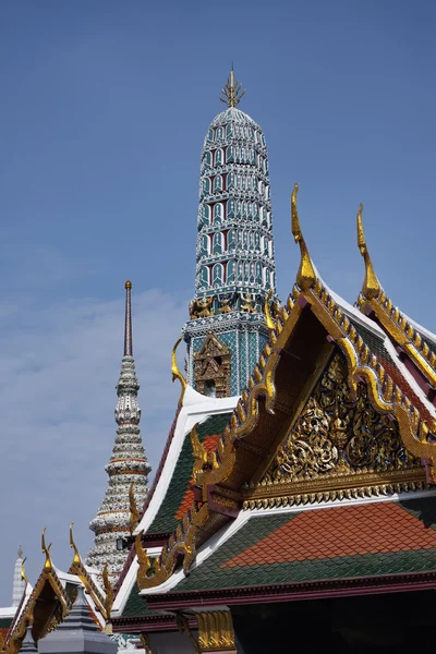 Thailand, bangkok, Keizerlijk Paleis, keizerlijke stad, de gouden tempel — Stockfoto