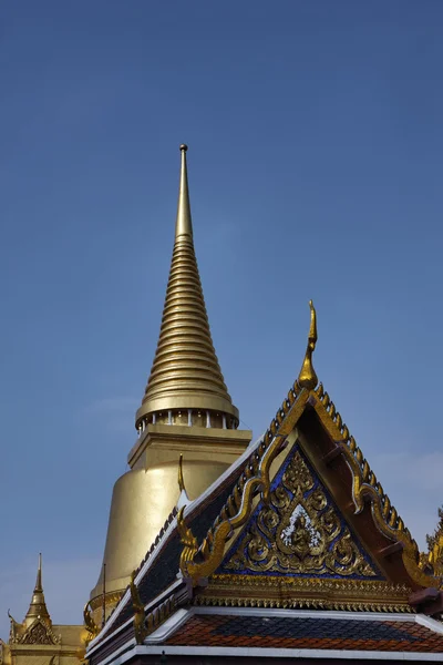 Thailand, Bangkok, Kaiserpalast, Kaiserstadt, der goldene Tempel — Stockfoto