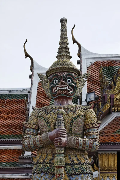 Tailândia, Banguecoque, Palácio Imperial, Cidade Imperial, Templo Dourado, estátua sagrada — Fotografia de Stock