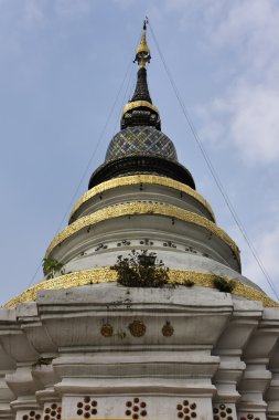 Tayland, chiang mai, ket karam Tapınağı (wat ket karam), çatı süsler