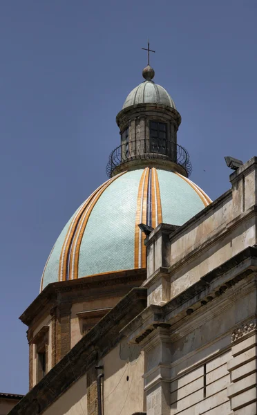 Italia, Sicilia, Caltagirone (Catania), Cattedrale di S. Francesco d'Assisi (XVIII secolo) ) — Foto Stock