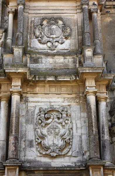 İtalya, Sicilya, caltagirone kasaba (catania eyaletinde), s. francesco d'assisi kilise cephe (13.) — Stok fotoğraf