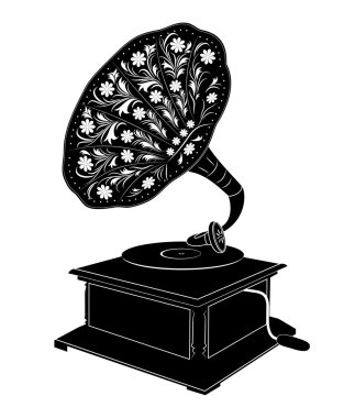 Gramophone clipart