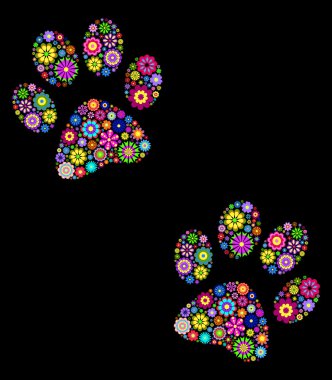 Animal paw clipart