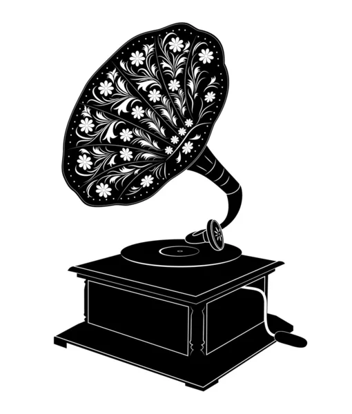 Gramophone — Image vectorielle
